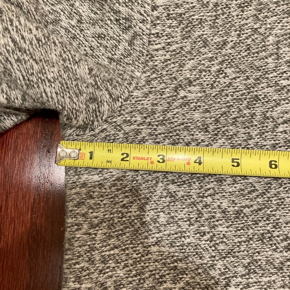 Lands’ End Cowlneck Heather Gray Sz S 6-8 - Picture 7 of 13